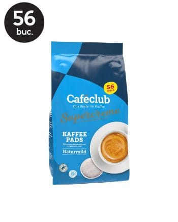 56 Paduri CafeClub Supercreme Naturmild – Compatibile Senseo