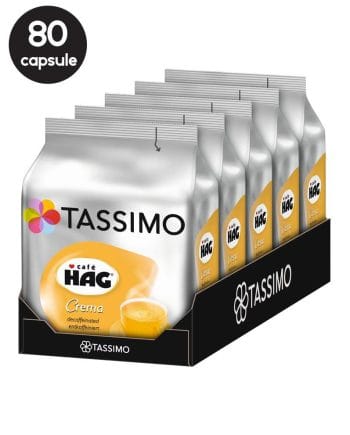 80 Capsule Tassimo Cafe Hag Crema Decofeinizata 80 Capsule Tassimo Cafe Hag Crema Decofeinizata