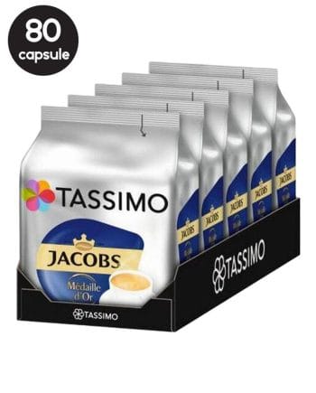 80 Capsule Tassimo Jacobs Medaille d'Or 80 Capsule Tassimo Jacobs Medaille d'Or