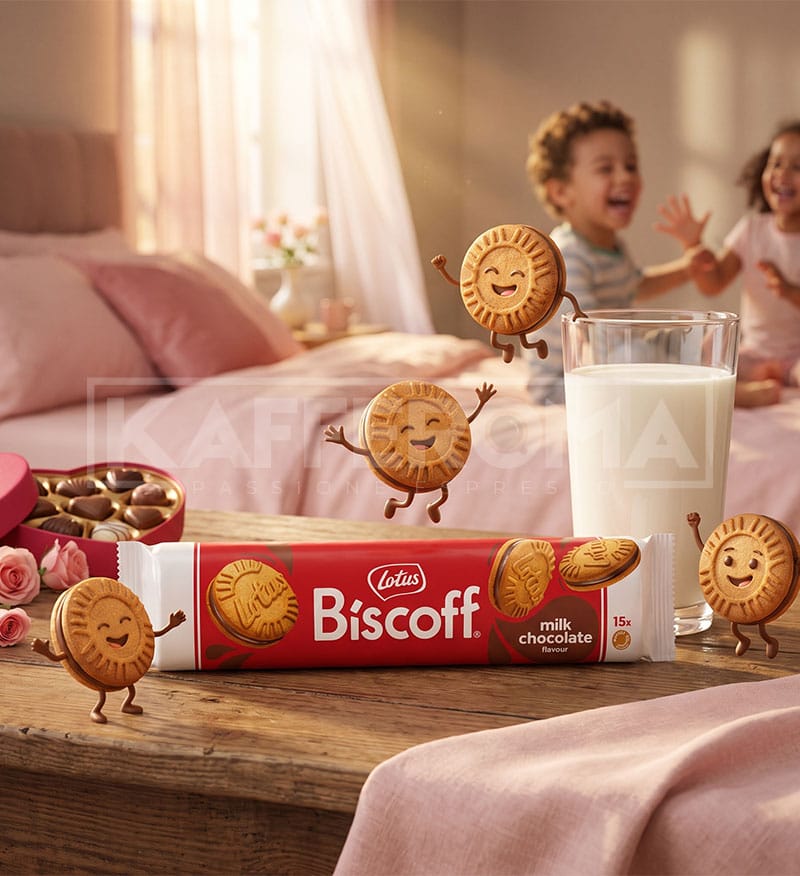 Biscuiti Biscoff cu Crema de Lapte si Chocolata 150gr. Biscuiti Biscoff cu Crema de Lapte si Chocolata 150gr.