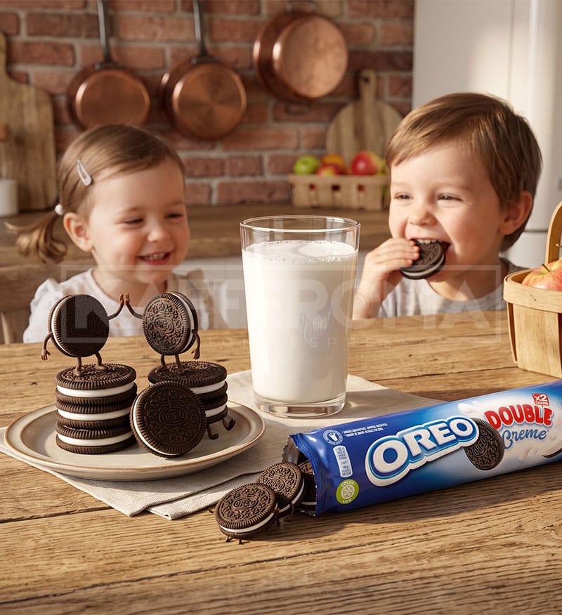 Biscuiti Oreo Double Creme 185 gr. Biscuiti Oreo Double Creme 185 gr.
