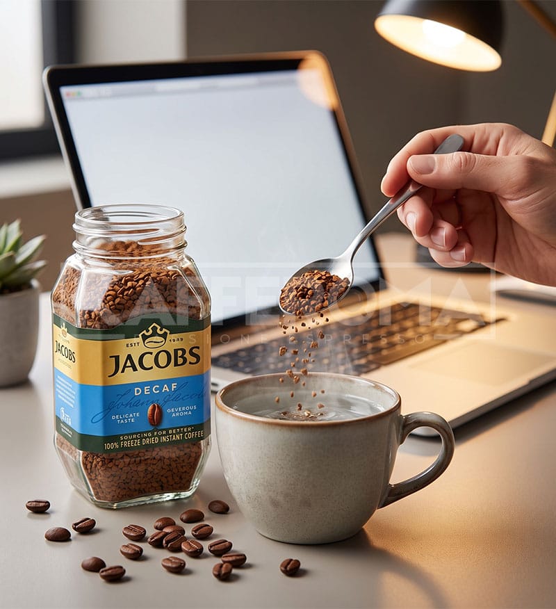 Cafea Instant Jacobs Decaf 100gr. Cafea Instant Jacobs Decaf 100gr.