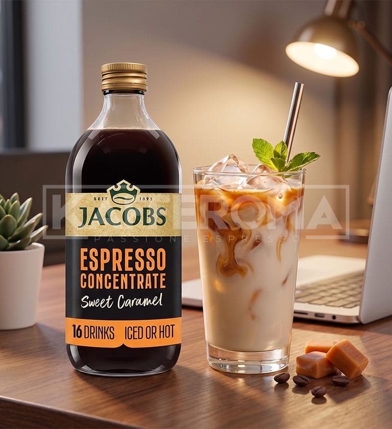 Jacobs Concentrat Espresso Caramel Dulce 485ml Jacobs Concentrat Espresso Caramel Dulce 485ml