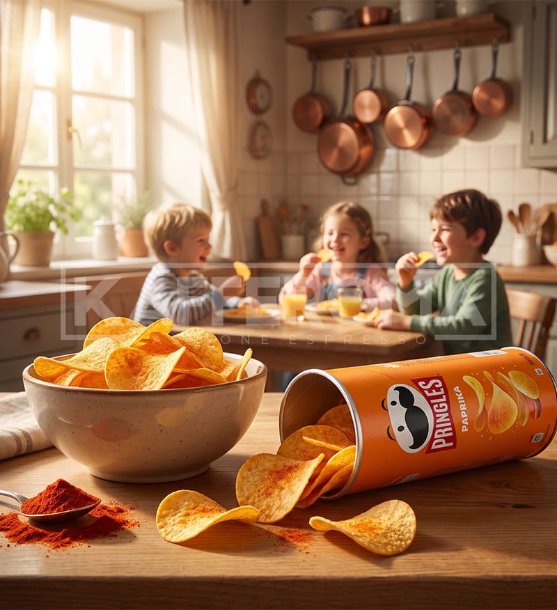 Pringles Chips Paprika 70gr. Pringles Chips Paprika 70gr.