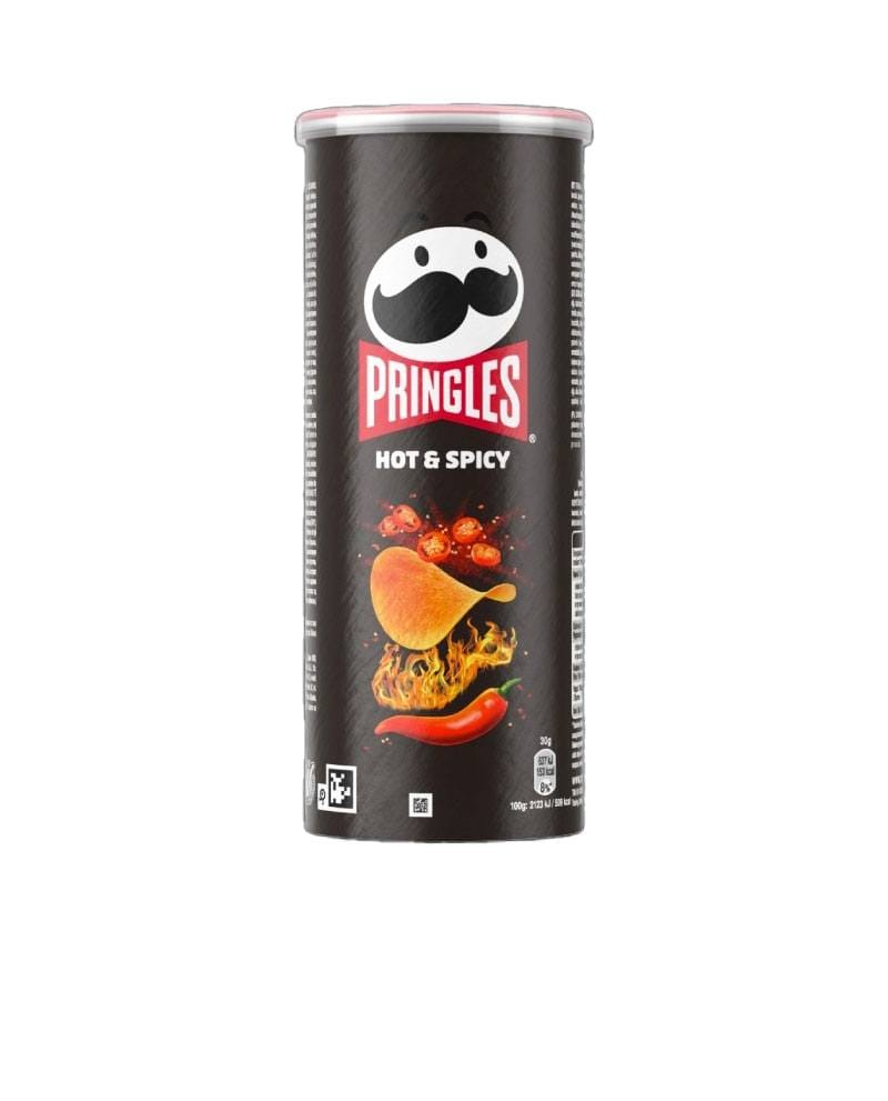 Pringles Chips Hot & Spicy 125gr. Pringles Chips Hot & Spicy 125gr.