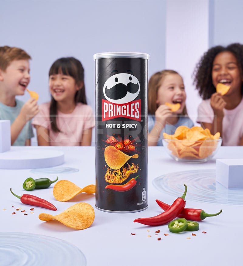Pringles Chips Hot & Spicy 125gr. Pringles Chips Hot & Spicy 125gr.