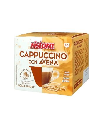 10 Capsule Ristora Cappuccino cu Orz – Compatibile Dolce Gusto 10 Capsule Ristora Cappuccino cu Orz – Compatibile Dolce Gusto – Kafferoma