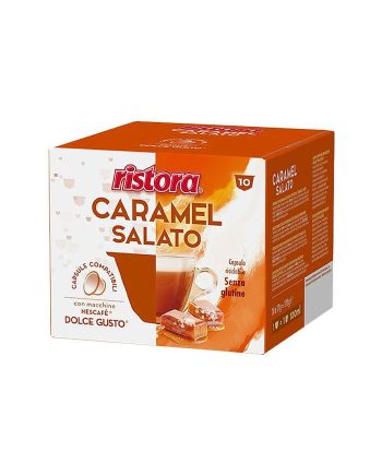10 Capsule Ristora Caramel Sarat – Compatibile Dolce Gusto 10 Capsule Ristora Caramel Sarat – Compatibile Dolce Gusto – Kafferoma