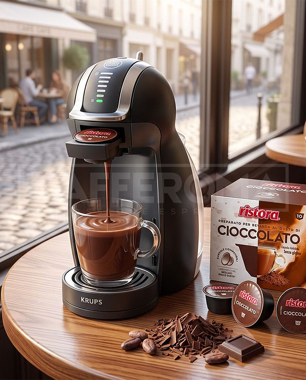 10 Capsule Ristora Cioccolato – Compatibile Dolce Gusto 10 Capsule Ristora Cioccolato – Compatibile Dolce Gusto, imaginea 3 – Kafferoma