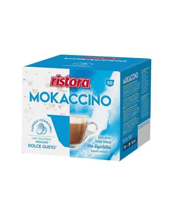 10 Capsule Ristora Mokaccino – Compatibile Dolce Gusto 10 Capsule Ristora Mokaccino – Compatibile Dolce Gusto – Kafferoma