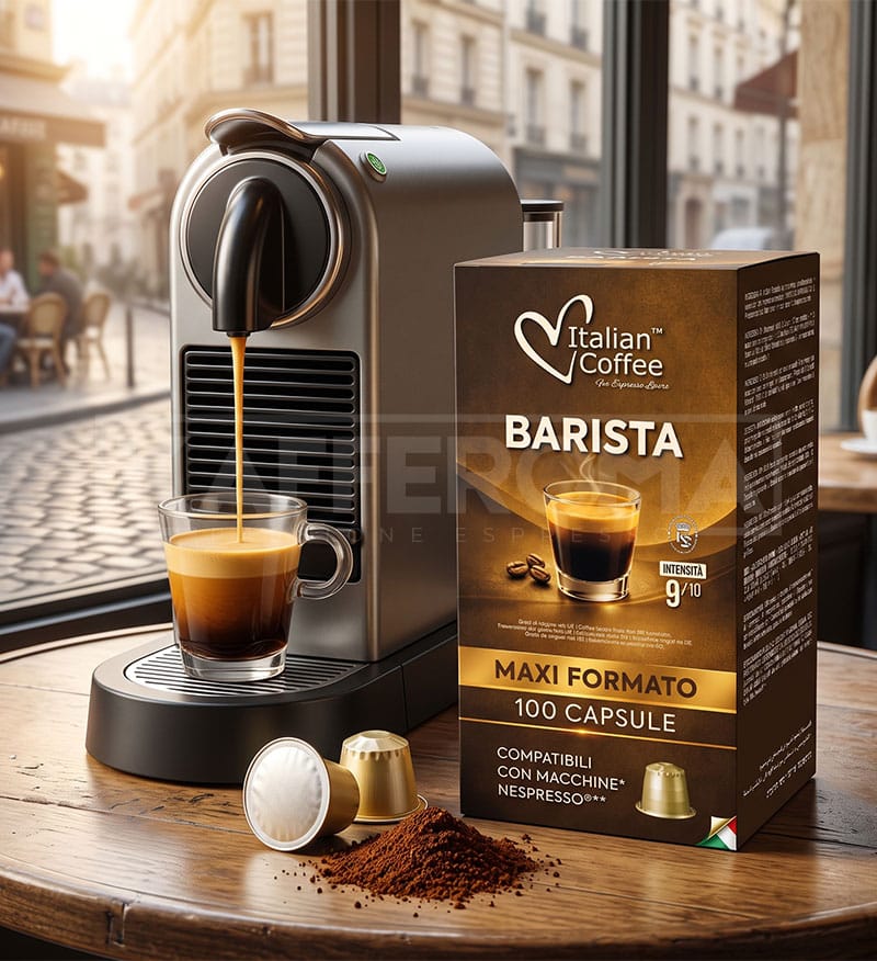 100 Capsule Italian Coffee Barista - Compatibile Nespresso 100 Capsule Italian Coffee Barista - Compatibile Nespresso