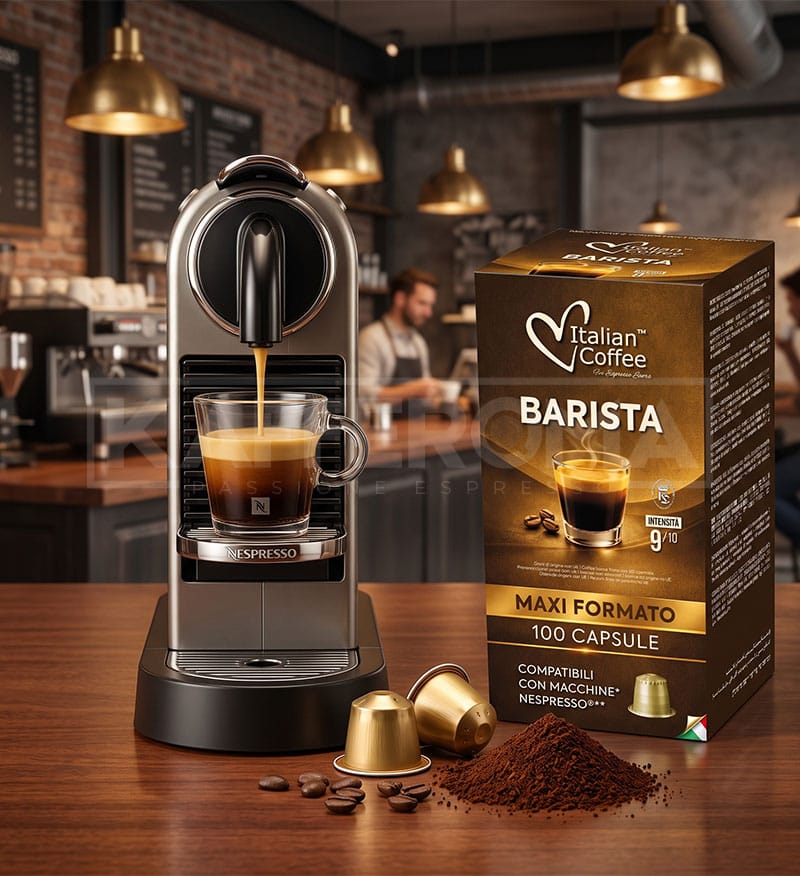 100 Capsule Italian Coffee Barista - Compatibile Nespresso 100 Capsule Italian Coffee Barista - Compatibile Nespresso