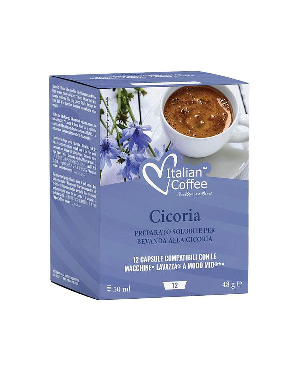 12 Capsule Italian Coffee Cicoria – Compatibile A Modo Mio 12 Capsule Italian Coffee Cicoria – Compatibile A Modo Mio – Kafferoma