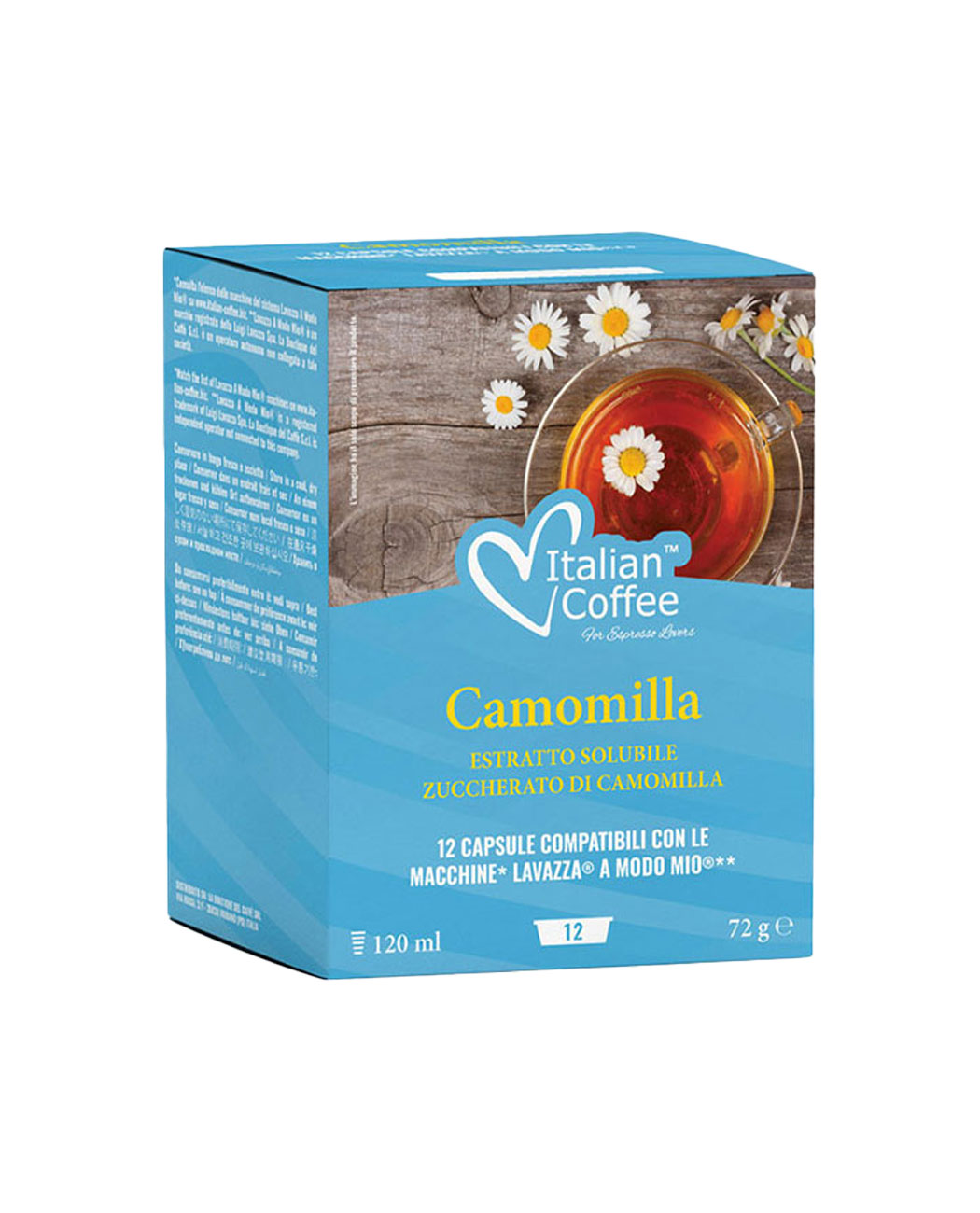 12 Capsule Italian Coffee Musetel – Compatibile A Modo Mio 12 Capsule Italian Coffee Musetel – Compatibile A Modo Mio – Kafferoma
