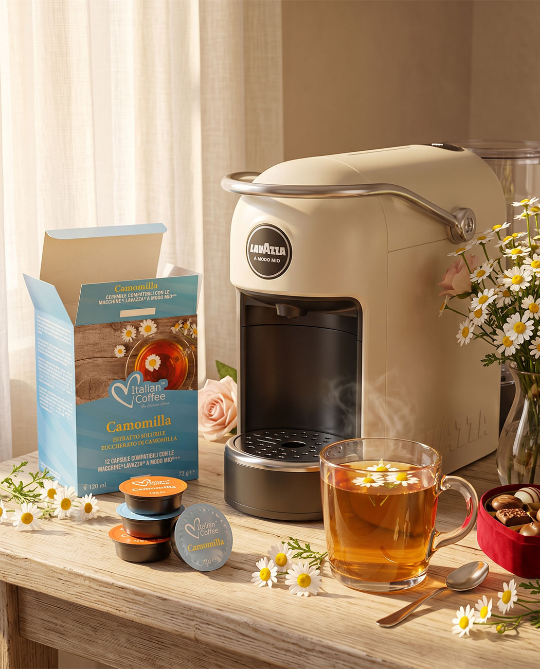 12 Capsule Italian Coffee Musetel – Compatibile A Modo Mio 12 Capsule Italian Coffee Musetel – Compatibile A Modo Mio, imaginea 2 – Kafferoma
