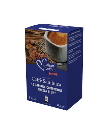 15 Capsule Italian Coffee Sambuca – Compatibile Lavazza Blue 15 Capsule Italian Coffee Sambuca – Compatibile Lavazza Blue – Kafferoma