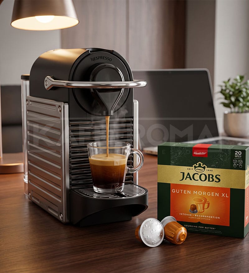 20 Capsule Jacobs Guten Morgen XL - Compatibile Nespresso 20 Capsule Jacobs Guten Morgen XL - Compatibile Nespresso