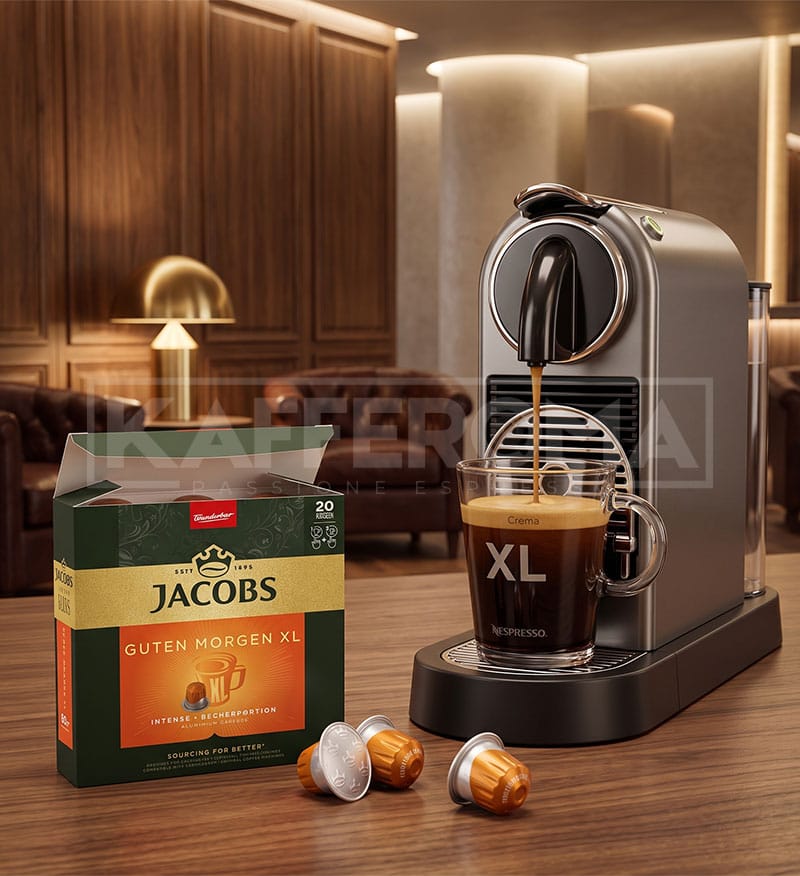 20 Capsule Jacobs Guten Morgen XL - Compatibile Nespresso 20 Capsule Jacobs Guten Morgen XL - Compatibile Nespresso