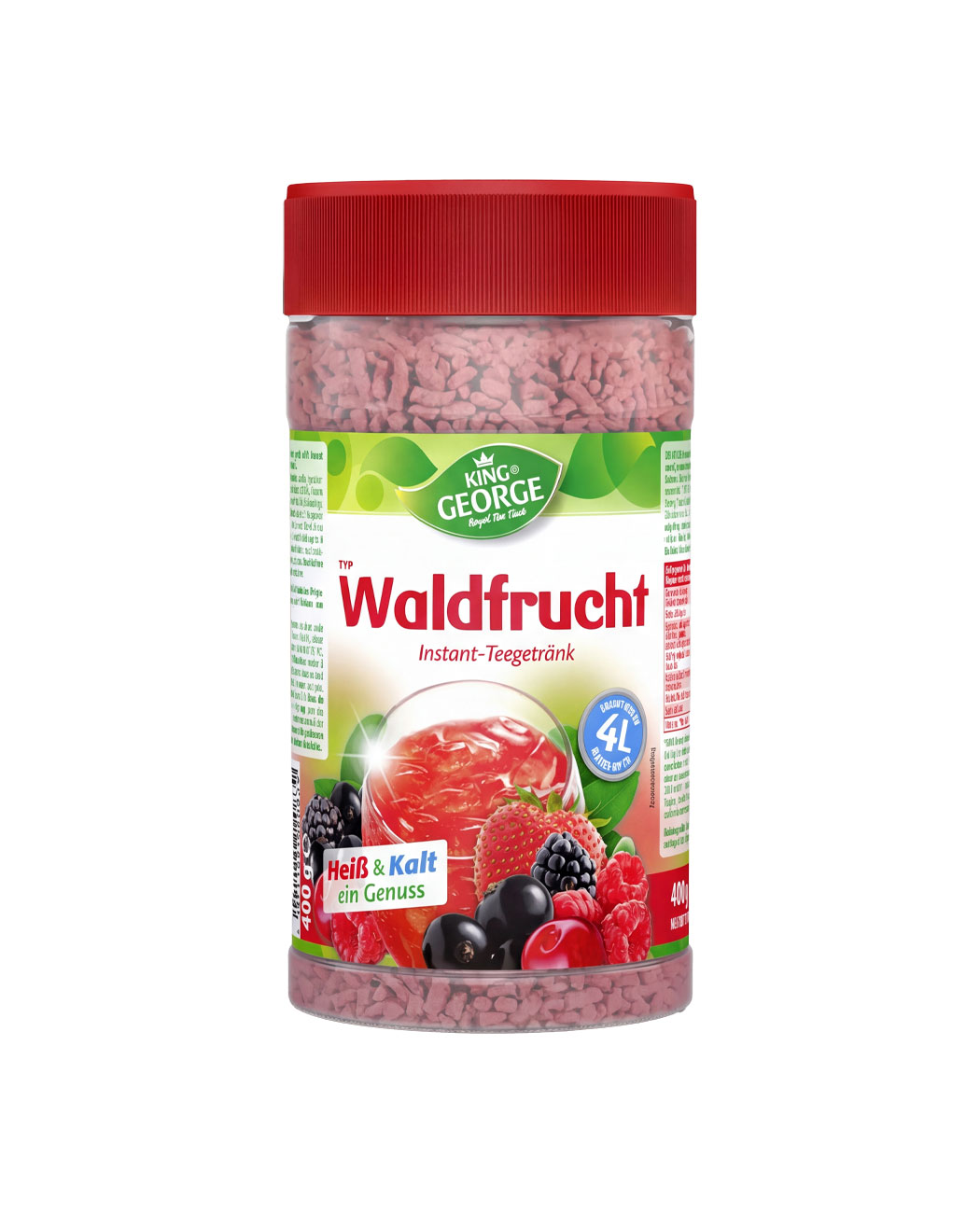 Ceai Instant Granulat King George Forrest Fruits 400gr. Ceai Instant Granulat King George Forrest Fruits 400gr. – Kafferoma