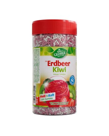 Ceai Instant Granulat King George Erdbeer Kiwi, 400gr. – Kafferoma