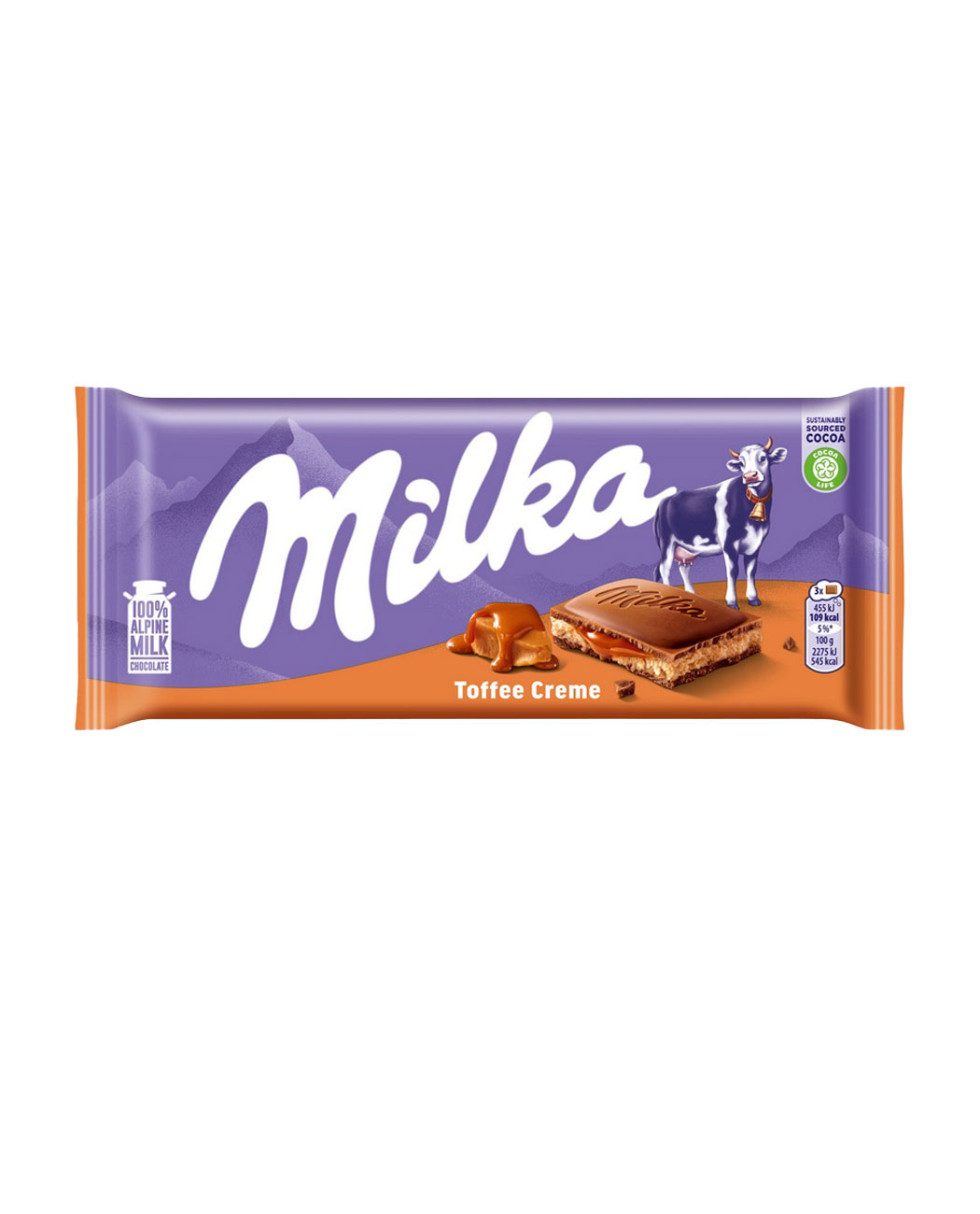 Ciocolată cu cremă caramel, 100 gr. Ciocolată cu cremă caramel, 100 gr. – Kafferoma