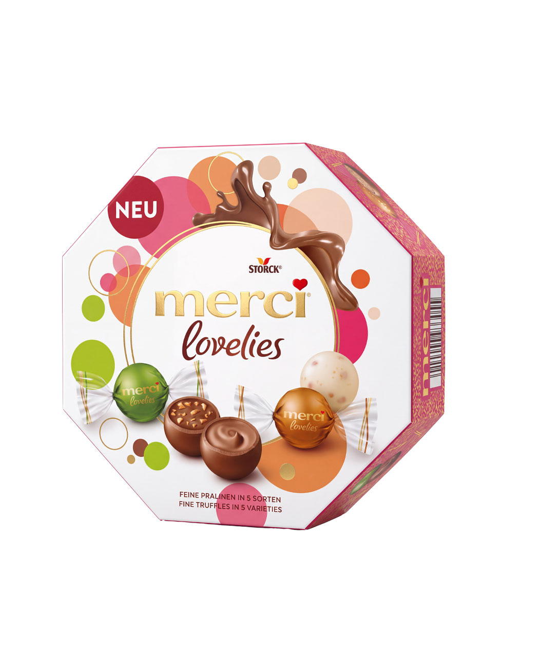 Praline Lovelies, 5 sortimente, 185 gr. Praline Lovelies, 5 sortimente, 185 gr. – Kafferoma