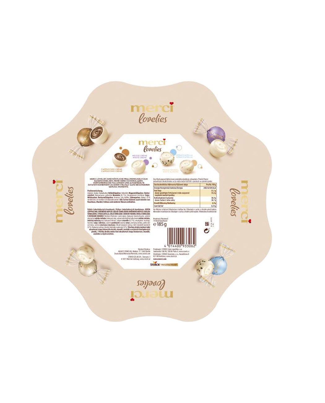 Praline Lovelies White, 4 sortimente, 185 gr. Praline Lovelies White, 4 sortimente, 185 gr., imaginea 3 – Kafferoma