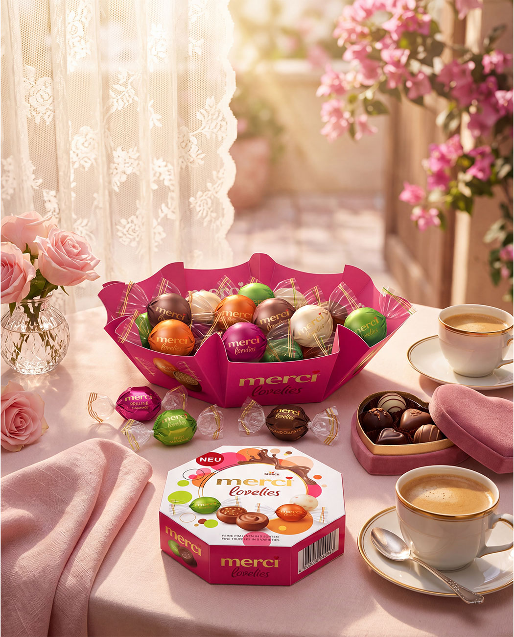 Praline Lovelies, 5 sortimente, 185 gr. Praline Lovelies, 5 sortimente, 185 gr., imaginea 5 – Kafferoma